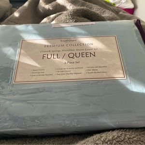 Sky blue duvet cover 3 piece set-brand new